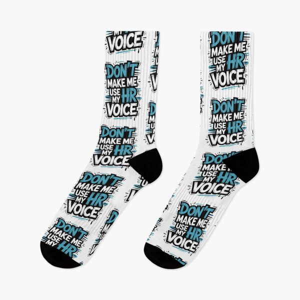Item preview, Don’t Make Me Use My HR Voice Funny HR Professional Design designed and sold by Gogetgiggles.
