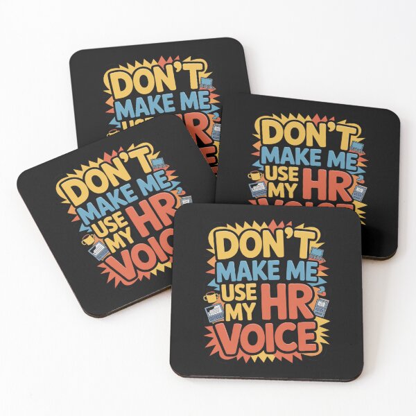 Item preview, Don’t Make Me Use My HR Voice Funny HR Professional Design designed and sold by Gogetgiggles.