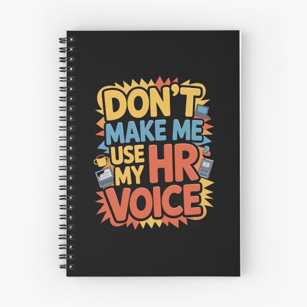 Item preview, Don’t Make Me Use My HR Voice Funny HR Professional Design designed and sold by Gogetgiggles.