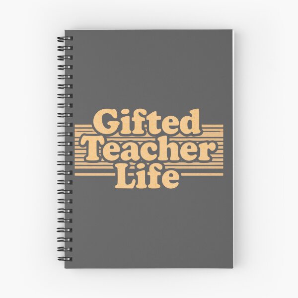 Item preview, Gifted teacher life- solid gray design designed and sold by Happyhoo1.