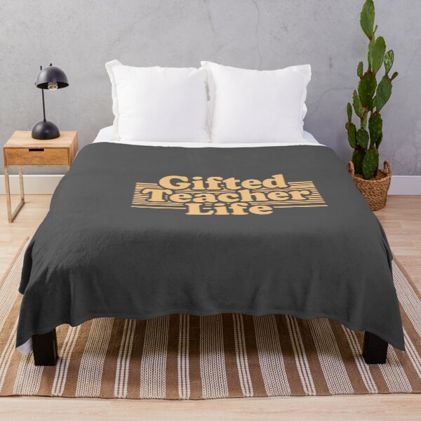 Item preview, Gifted teacher life- solid gray design designed and sold by Happyhoo1.