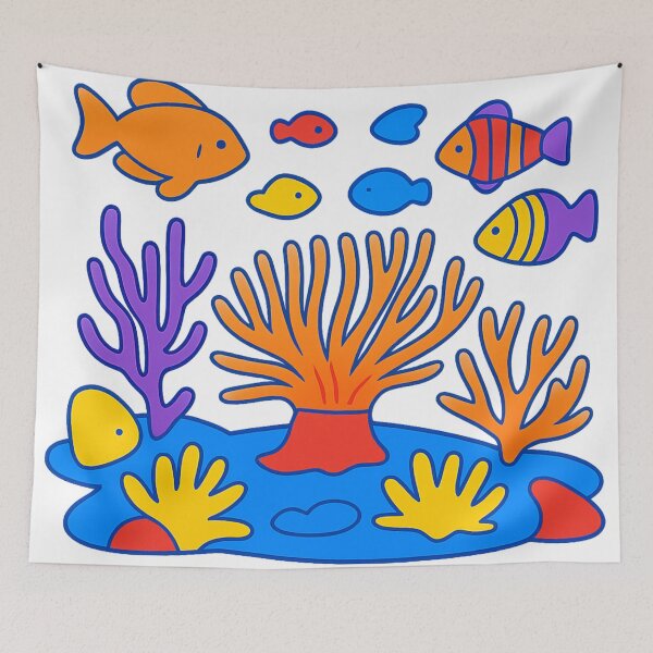 Item preview,  Underwater Carnival Madness designed and sold by Zofia Sosnecka.