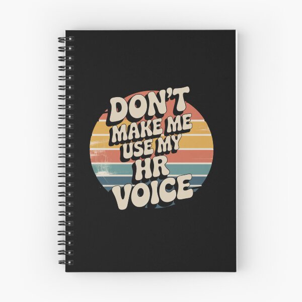 Item preview, Don’t Make Me Use My HR Voice Funny HR Professional Design designed and sold by Gogetgiggles.