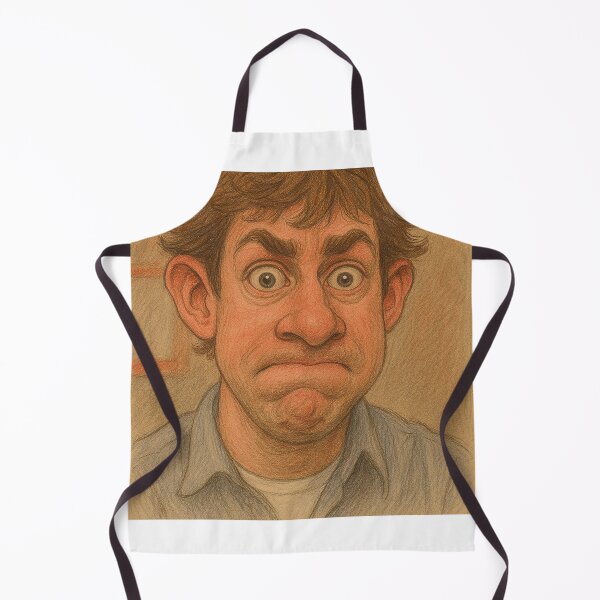 Item preview, Classic Office Deadpan Look - Humorous Caricature Sketch designed and sold by Greemo03.