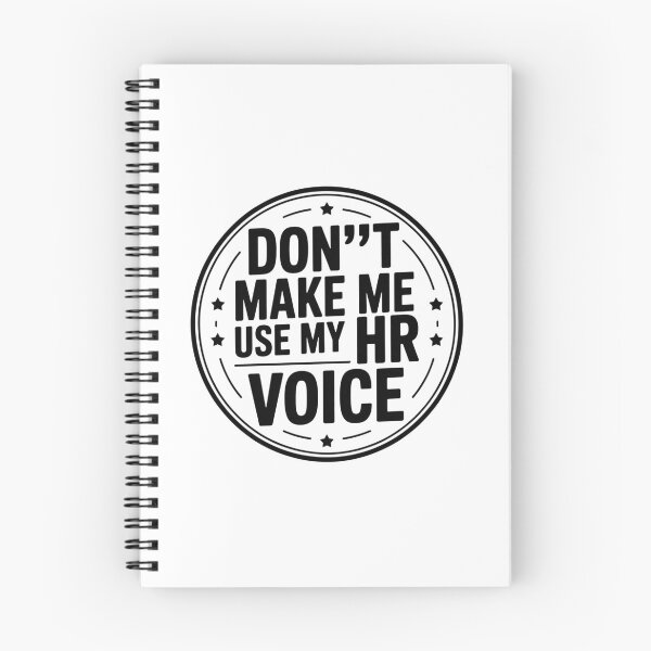 Item preview, Don’t Make Me Use My HR Voice Funny HR Professional Design designed and sold by Gogetgiggles.
