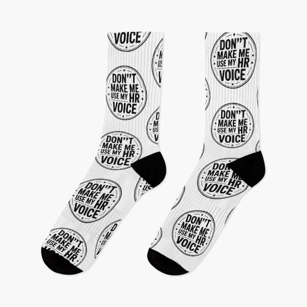 Item preview, Don’t Make Me Use My HR Voice Funny HR Professional Design designed and sold by Gogetgiggles.
