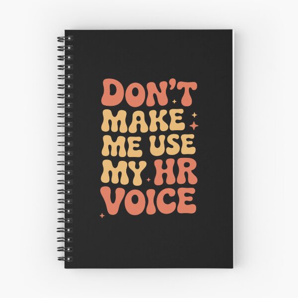 Item preview, Don’t Make Me Use My HR Voice Funny HR Professional Design designed and sold by Gogetgiggles.