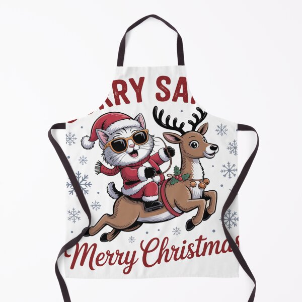 Item preview, Ragdoll cat merry Christmas santa rich designed and sold by kaka8888.