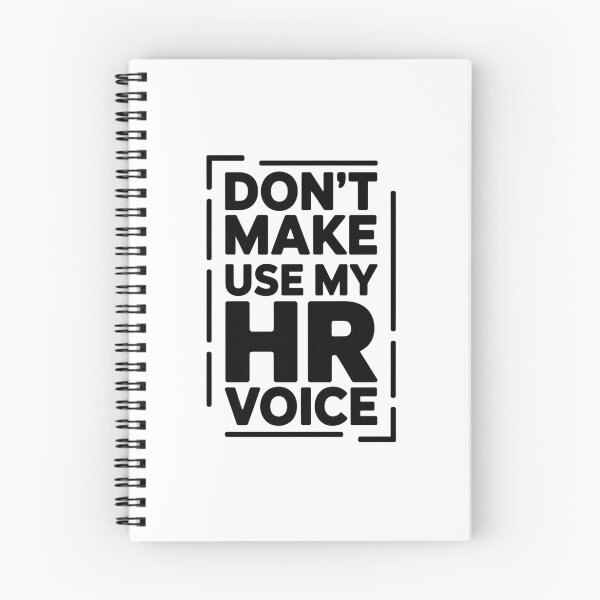 Item preview, Don’t Make Me Use My HR Voice Funny HR Professional Design designed and sold by Gogetgiggles.