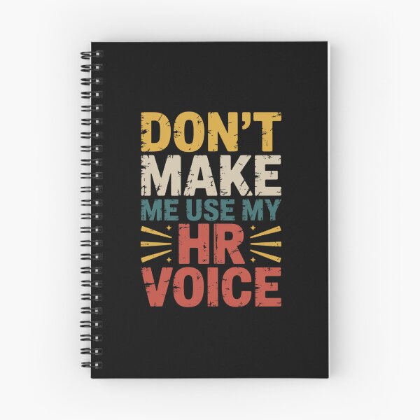 Item preview, Don’t Make Me Use My HR Voice Funny HR Professional Design designed and sold by Gogetgiggles.