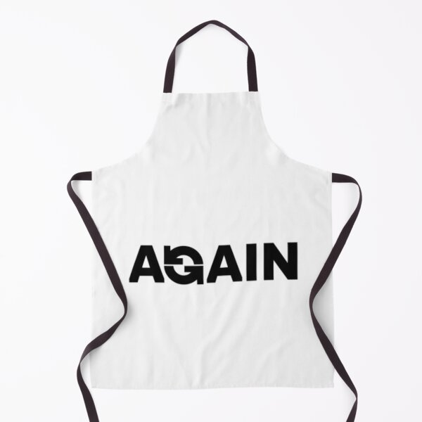 Item preview, Minimalist AGAIN Loop Typography designed and sold by TextAura™.