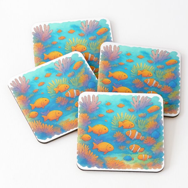 Item preview,  Underwater Carnival Madness designed and sold by Zofia Sosnecka.