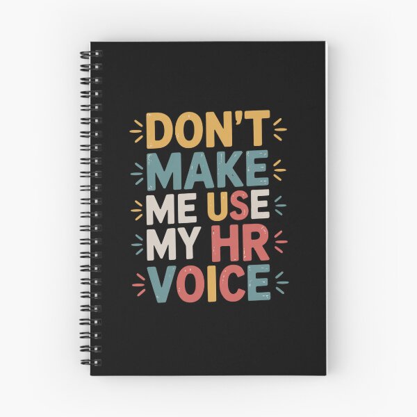 Item preview, Don’t Make Me Use My HR Voice Funny HR Professional Design designed and sold by Gogetgiggles.