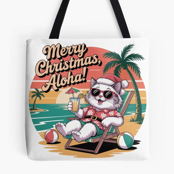 Item preview, Ragdoll cat merry Christmas santa rich designed and sold by kaka8888.