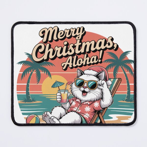 Item preview, Ragdoll cat merry Christmas santa rich designed and sold by kaka8888.
