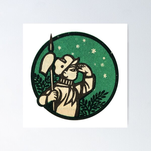 Item preview, Vintage Chinese Boy Scout Emblem designed and sold by FriendsClub.
