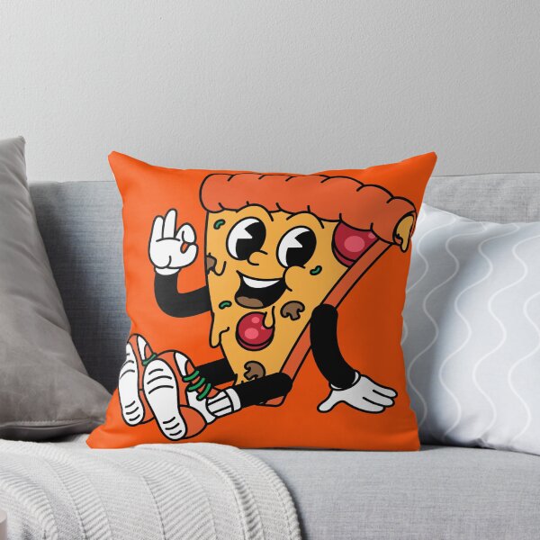 Item preview, cute pizza cartoon character designed and sold by ArtbyRushawna1.