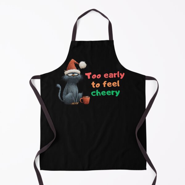 Item preview, Grumpy Christmas Cat - Funny Holiday Mood Design designed and sold by TherezaDesign.