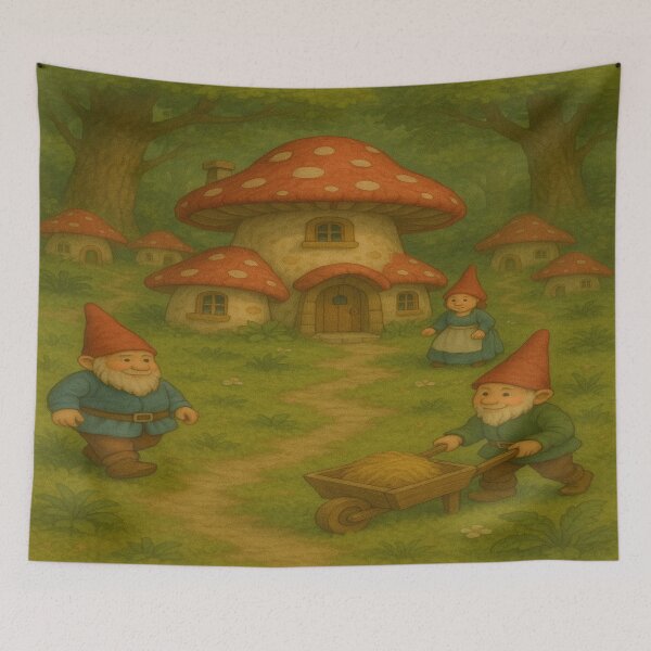 Item preview, Lifestyle Hub: Cozy Mushroom Houses in a Magical Forest designed and sold by M&M Lifestyle Hub.
