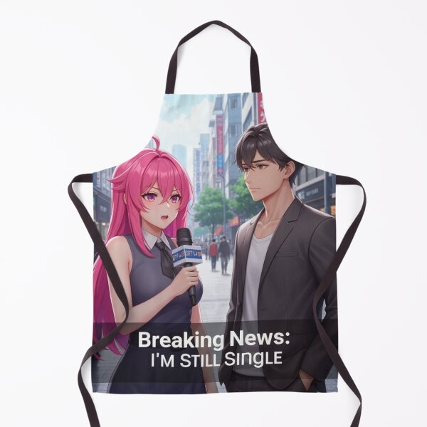 Item preview, An anime "I'm single" theme designed and sold by My-Otaku-Opinions.