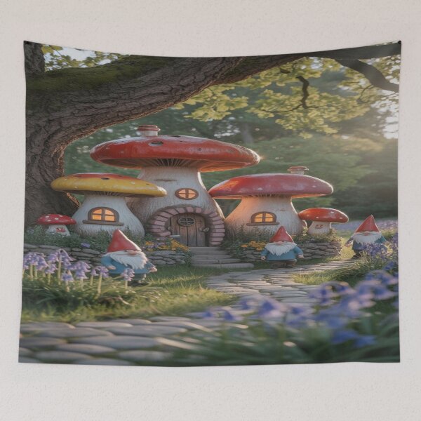 Item preview, Lifestyle Hub: Cozy Mushroom Houses in a Magical Forest designed and sold by M&M Lifestyle Hub.