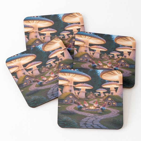 Item preview, Lifestyle Hub: Cozy Mushroom Houses in a Magical Forest designed and sold by M&M Lifestyle Hub.