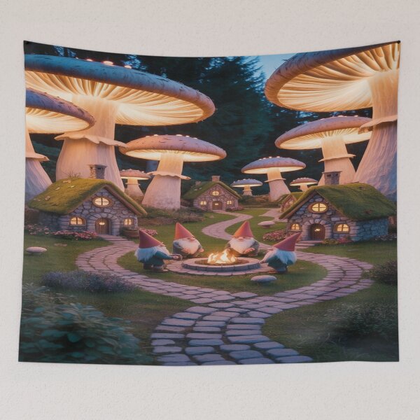Item preview, Lifestyle Hub: Cozy Mushroom Houses in a Magical Forest designed and sold by M&M Lifestyle Hub.
