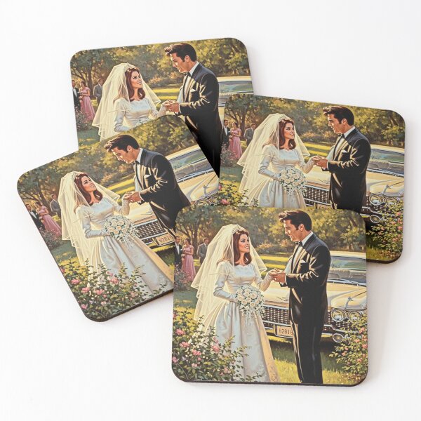 Item preview, Love Me Tender: The Elvis and Priscilla Wedding designed and sold by Art's Diner.
