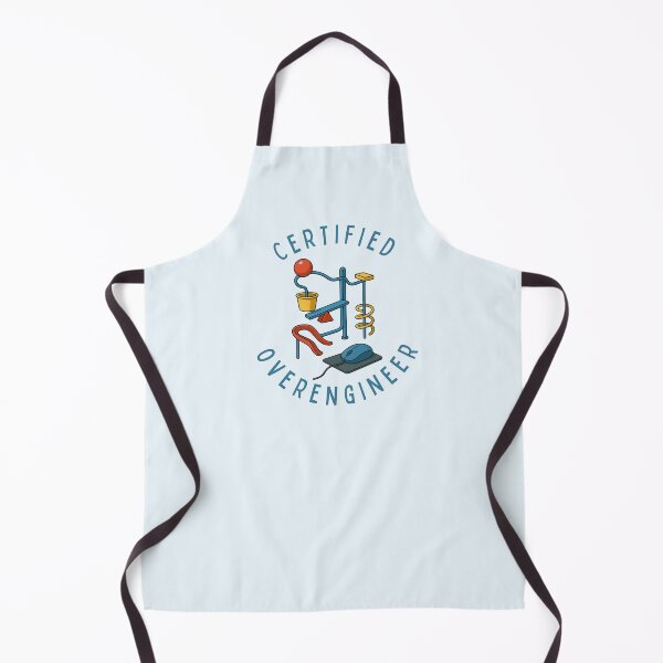Item preview, Certified Over-Engineer Mousetrap Game Inspired Design designed and sold by shminoa.