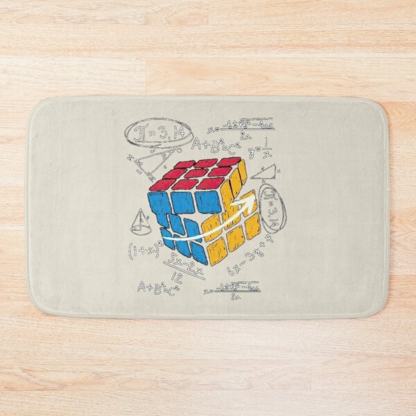 Item preview, Colorful Puzzle Cube Math Illustration designed and sold by TextAura™.