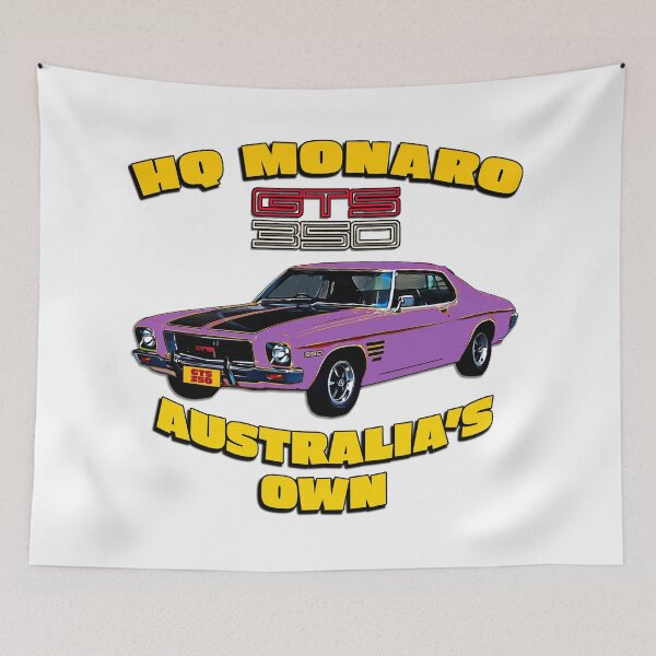 Item preview, HQ Monaro GTS 350 – Purple Classic Holden Art designed and sold by Michael van der Hoorn.