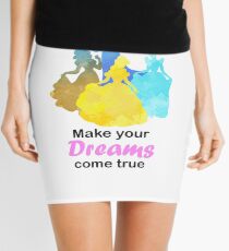Make your Dreams come true Inspired Silhouette Mini Skirt