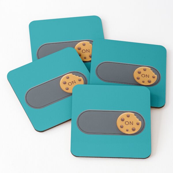 Item preview, A 3d rendering of a toggle switch featuring a cookie design designed and sold by NutmegsDesign.