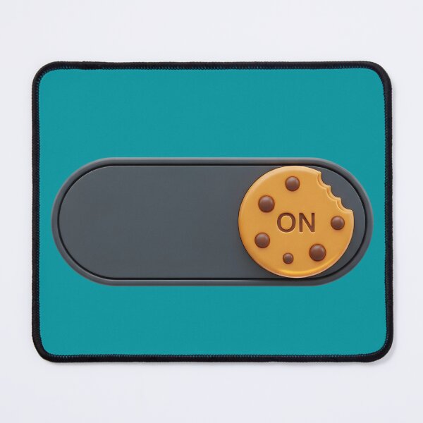 Item preview, A 3d rendering of a toggle switch featuring a cookie design designed and sold by NutmegsDesign.