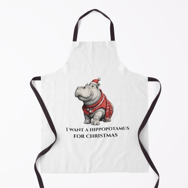 Item preview, I Want A Hippopotamus For Christmas designed and sold by ambystomatees.