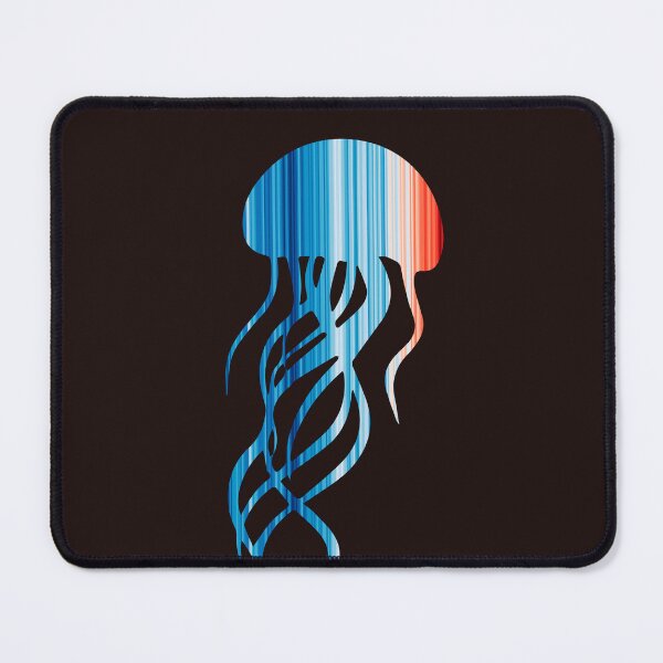 Item preview, Climate Change Stripes - Jellyfish outline designed and sold by Frank J. Art.