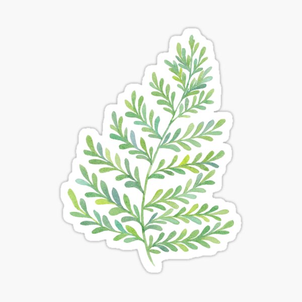 Fern Leaf Sticker