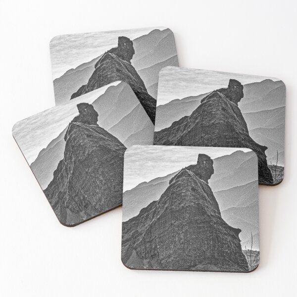 Item preview, El Fraile Rock Monochrome: Striking Contrast in Quebrada de las Conchas, Argentina designed and sold by Keltoi-art.