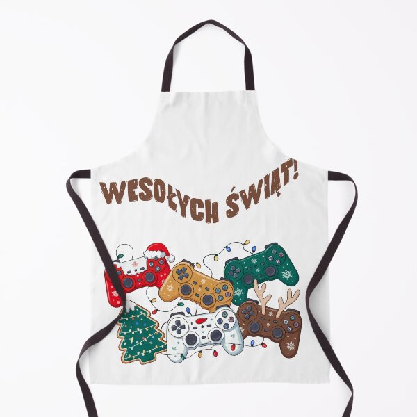 Item preview, Wesołych Świąt Gamer – Festive Game Controller Christmas Design in Polish designed and sold by besensible.