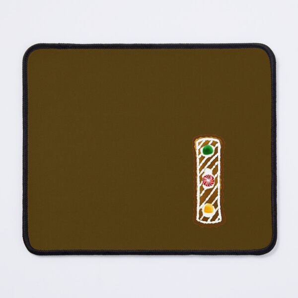 Item preview, I Monogram (Gingerbread) designed and sold by CharmedHeartArt.