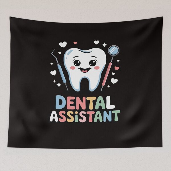 Item preview, Dental Assistant Colorful Tools Proud Job Team Lover designed and sold by LapFemile.