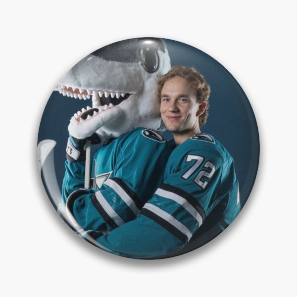 Item preview, William Eklund San Jose Sharks Game Day Button designed and sold by button-babes.