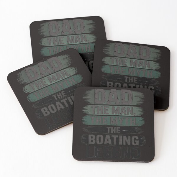 Item preview, Dad The Man The Myth The Boating Legend Captain designed and sold by LapFemile.