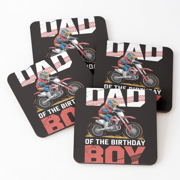 Item preview, Dad of the Birthday Boy Dirt Bike B-day motocross Party designed and sold by LapFemile.