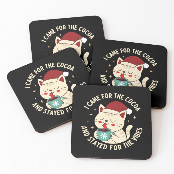 Item preview, I came for the cocoa and stayed for the vibes,Warm Cocoa designed and sold by CloudyPress.