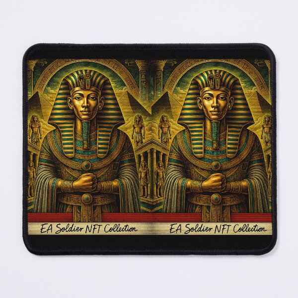 Item preview, Tutankhamun Egyptian Pharaoh, EA Soldier NFT Collection, Kings and Pharaohs Series designed and sold by EASNFTCOL.