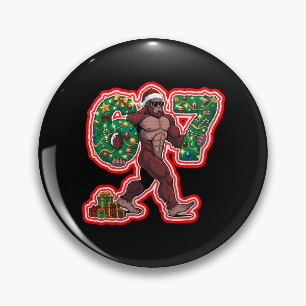Item preview, Christmas Bigfoot 67  designed and sold by WoodburyLake.