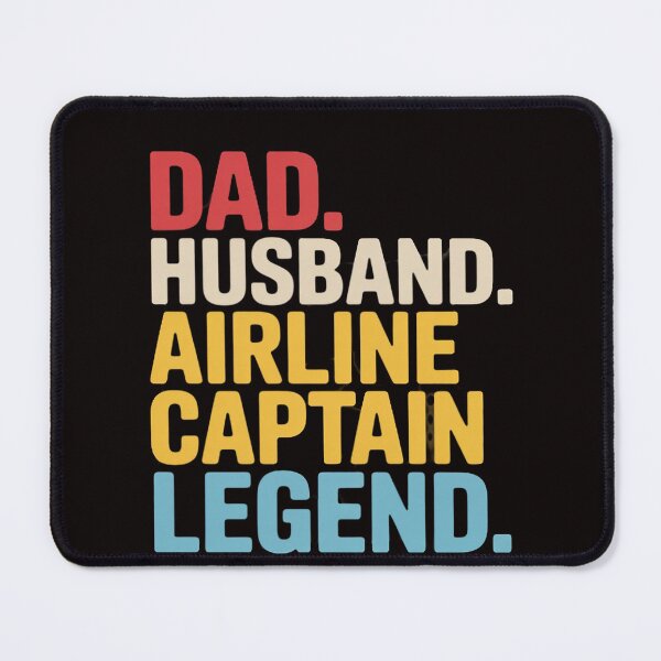 Item preview, Dad Husband Airline Captain Legend Airline Captain Dad designed and sold by LapFemile.