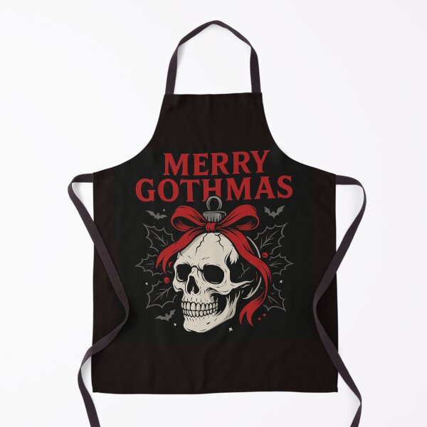 Item preview, Merry Gothmas Skull Ornament T-Shirt – Dark Christmas Skull Design designed and sold by CraftedHome.