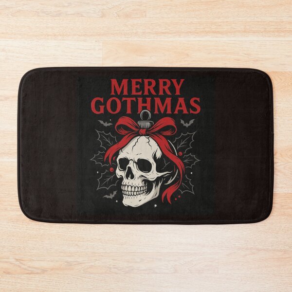 Item preview, Merry Gothmas Skull Ornament T-Shirt – Dark Christmas Skull Design designed and sold by CraftedHome.
